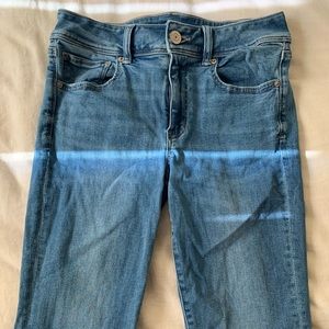 American Eagle Size 8 Regular Next Level Stretch Low-Rise Kick Bootcut Jean